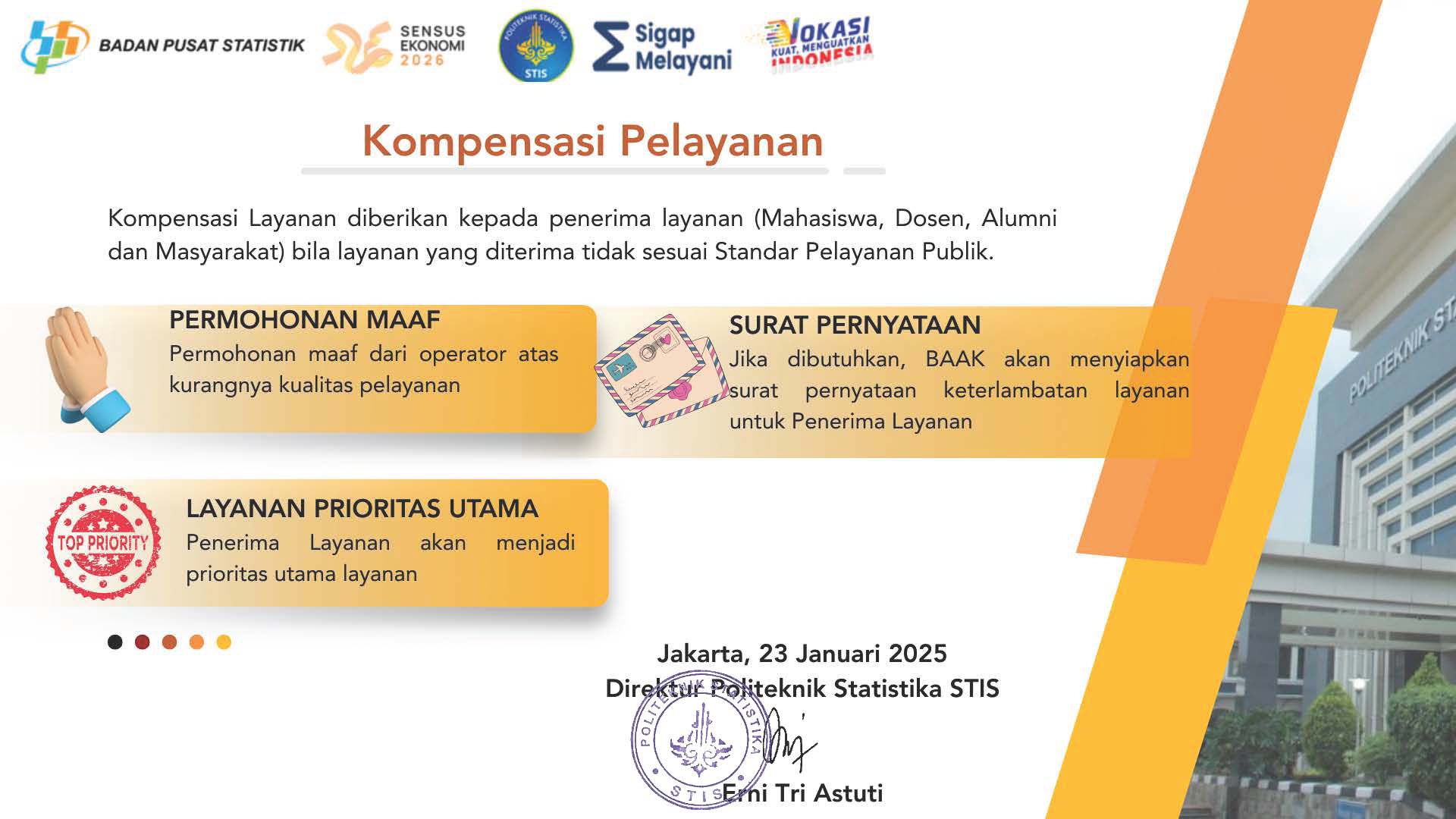 Kompensasi Layanan